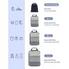 imageECOHUB 6 Set Compression Packing Cubes Lightweight Vacation Travel Essentials Durable Travel Accessories for Suitcase Carry On Luggage Organizer Bags Set with YKK Zippers Shoe Bag GreenDark Blue