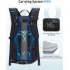 imageECOHUB Bundle Hardside Expandable Carry On Luggage and Small Hiking Backpack for Men Women