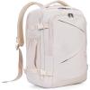 imageECOHUB Carry On Travel Backpack Expandable Airlines Personal Item Bag 18x14x8 Water Resistant 17 inch Laptop Backpack Flight Approved 12 Pockets 30L Work Backpacks with Wet Pocket ampamp Cable SlotWhite