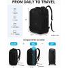 imageECOHUB Expandable Travel 17inch Laptop Backpack with Spirit Airlines Personal Item Bag Carry on Bag