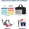 imageECOHUB For Spirit Airlines Personal Item Bag 18x14x8 Travel Essentials Travel Duffel Bag Carry on Luggage Gym bag Weekender Overnight Bags Hospital Bags for Women and Men