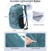 imageECOHUB Hiking Backpack 30L Travel Backpack Lightweight Casual Daypack Water Resistant Camping Bag Outdoor Sports Back pack for Men WomenGreen