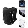 imageECOHUB Running Hydration Vest BackpackLightweight Breathable Pack with 2L Water Bladder Bag Daypack for Hiking Trail Running Cycling Race Marathon for Women MenBlack