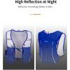 imageECOHUB Running Hydration Vest BackpackLightweight Breathable Pack with 2L Water Bladder Bag Daypack for Hiking Trail Running Cycling Race Marathon for Women MenBlue