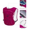 imageECOHUB Running Hydration Vest BackpackLightweight Breathable Pack with 2L Water Bladder Bag Daypack for Hiking Trail Running Cycling Race Marathon for Women MenRed