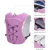 imageECOHUB Running Hydration Vest BackpackLightweight Breathable Pack with 2L Water Bladder Bag Daypack for Hiking Trail Running Cycling Race Marathon for Women MenPink