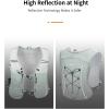 imageECOHUB Running Hydration Vest BackpackLightweight Breathable Pack with 2L Water Bladder Bag Daypack for Hiking Trail Running Cycling Race Marathon for Women MenGreen