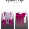 imageECOHUB Running Hydration Vest BackpackLightweight Breathable Pack with 2L Water Bladder Bag Daypack for Hiking Trail Running Cycling Race Marathon for Women MenRed