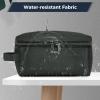 imageECOHUB Toiletry Bag for Men Travel Dopp Kit Water Resistant Small Shaving Kit Wash Bag Toiletry Organizer for Traveling Separate Dry Wet ampamp Toothbrush Pocket Wide Open Black2Grey Green