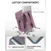 imageECOHUB Travel Backpack for Men Women Carry on Backpack with USB Charging Hole Spirit Airlines Personal Item Bag Flight Approved 156 Inch Laptop Backpack with Anti Theft Pockets 30L Blue GreenPink2