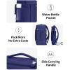 imageECOHUB Travel Backpack for Men Women Carry on Backpack with USB Charging Hole Spirit Airlines Personal Item Bag Flight Approved 156 Inch Laptop Backpack with Anti Theft Pockets 30L Blue GreenNavy Blue