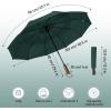 imageECOHUB Travel Umbrella for Rain Windproof Compact Umbrella Strong Fiberglass Ribs Easy Automatic Open Close AntiLost Sleeve Small Portable Umbrella Fits Backpack ampamp Car