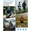imageECOHUB Waterproof Dry Bag for Women Men 5L10L20L Roll Top Lightweight Dry Storage Bag Backpack for Travel Kayaking Hiking Floating with Waterproof Phone CaseGreen