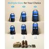 imageECOHUB Waterproof Dry Bag for Women Men 5L10L20L Roll Top Lightweight Dry Storage Bag Backpack for Travel Kayaking Hiking Floating with Waterproof Phone CaseBlue