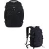 imageECOHUB Bundle 17quot Carry On Travel Backpack and Small Hiking Backpack for Men Women