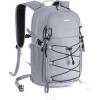 imageECOHUB Small Hiking Backpack for Men Women 20L Lightweight Travel Backpacks Water Resistant Camping Cycling Hiking DaypackGrey