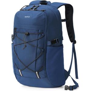 imageECOHUB Hiking Backpack 30L Travel Backpack Lightweight Casual Daypack Water Resistant Camping Bag Outdoor Sports Back pack for Men WomenBlue