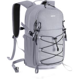 imageECOHUB Small Hiking Backpack for Men Women 20L Lightweight Travel Backpacks Water Resistant Camping Cycling Hiking DaypackGrey