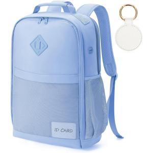 imageECOHUB Travel Backpack for Women Men 173quot Laptop Backpack with Hat Clip WaterResistant Carry On Casual Daypack Lightweight Personal Item Bag with USB Charging Port for Travel Work Hiking GreenBlue02