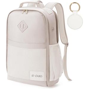 imageECOHUB Travel Backpack for Women Men 173quot Laptop Backpack with Hat Clip WaterResistant Carry On Casual Daypack Lightweight Personal Item Bag with USB Charging Port for Travel Work Hiking GreenBeige02