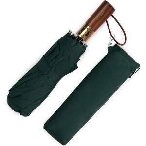 imageECOHUB Travel Umbrella for Rain Windproof Compact Umbrella Strong Fiberglass Ribs Easy Automatic Open Close AntiLost Sleeve Small Portable Umbrella Fits Backpack ampamp Car