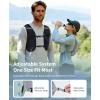 imageECOHUB Running Hydration Vest Backpack Lightweight Breathable Hydration Pack Bag Daypack for Hiking Trail Cycling Race Marathon Water Backpack Vest for Women MenGreen