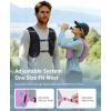 imageECOHUB Running Hydration Vest Backpack Lightweight Breathable Hydration Pack Bag Daypack for Hiking Trail Cycling Race Marathon Water Backpack Vest for Women MenPink