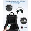 imageECOHUB 17 Laptop bag for Women 25L Teachers Laptop Backpack Work Backpack for Professional Nurse Travel Backpack BlueBlack