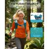imageECOHUB Hydration Backpack with 2L Water Bladder Lightweight Running Hydration Pack for Men Women Breathable Hiking Cycling Backpack for Outdoor Sports Marathon TravelTurquoise
