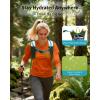 imageECOHUB Hydration Backpack with 2L Water Bladder Lightweight Running Hydration Pack for Men Women Breathable Hiking Cycling Backpack for Outdoor Sports Marathon TravelGreen