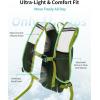 imageECOHUB Hydration Backpack with 2L Water Bladder Lightweight Running Hydration Pack for Men Women Breathable Hiking Cycling Backpack for Outdoor Sports Marathon TravelGreen