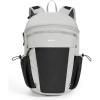 imageECOHUB 15L Lightweight Casual Daypack Packable Backpack for Daily Use Hiking amp Travel Foldable Small Backpack with Stretch Mesh Pockets WaterResistant Nylon Reflective DesignGrey