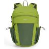 imageECOHUB 15L Lightweight Casual Daypack Packable Backpack for Daily Use Hiking amp Travel Foldable Small Backpack with Stretch Mesh Pockets WaterResistant Nylon Reflective DesignGreen