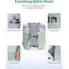 imageECOHUB Running Hydration Vest Backpack with 2500ML Soft Flask Lightweight Trail Running Pack for Men Women Adjustable No Bounce Hydration Backpack for Marathon Hiking CyclingGreen
