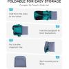 imageECOHUB 15L UltraLightweight Packable Backpack Casual Daypack for Daily Use Small Hiking amp Travel Foldable Backpack WaterResistant Nylon Reflective DesignPacific Teal