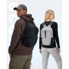 imageECOHUB 15L UltraLightweight Packable Backpack Casual Daypack for Daily Use Small Hiking amp Travel Foldable Backpack WaterResistant Nylon Reflective DesignBlack