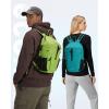 imageECOHUB 15L UltraLightweight Packable Backpack Casual Daypack for Daily Use Small Hiking amp Travel Foldable Backpack WaterResistant Nylon Reflective DesignPacific Teal