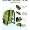 imageECOHUB 15L UltraLightweight Packable Backpack Casual Daypack for Daily Use Small Hiking amp Travel Foldable Backpack WaterResistant Nylon Reflective DesignGreen