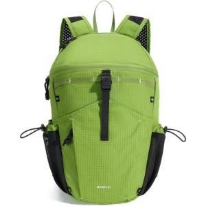 imageECOHUB 15L UltraLightweight Packable Backpack Casual Daypack for Daily Use Small Hiking amp Travel Foldable Backpack WaterResistant Nylon Reflective DesignGreen