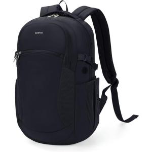 imageECOHUB 17 Laptop Backpacks with Laptop Compartment Work Backpack Women Lightweight amp Water Resistant Travel BackpackBlackBlack