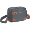 imageECOHUB Crossbody Bag for Women Men Multi Pocket AntiTheft Travel Purse with RFID Blocking Oxford PU Shoulder BagGrey