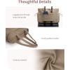 imageECOHUB Tote Bag for Women Work Tote Bags with Laptop Compartment Large Corduroy Tote Bag Shoulder Bag Handbag for TravelDark Khaki