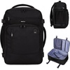 image:imageECOHUB 19 Large Travel Backpack Carry on Luggage Airline Approved Water Resistant Rucksacks Fit 156 Laptop AirTag Pocket Lightweight Casual Daypack 34L BlackBlack