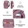 image:imageECOHUB 19 Large Travel Backpack Carry on Luggage Airline Approved Water Resistant Rucksacks Fit 156 Laptop AirTag Pocket Lightweight Casual Daypack 34L BlackPink2