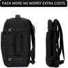 image:imageECOHUB 19 Large Travel Backpack Carry on Luggage Airline Approved Water Resistant Rucksacks Fit 156 Laptop AirTag Pocket Lightweight Casual Daypack 34L BlackBlack