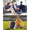 image:imageECOHUB 19 Large Travel Backpack Carry on Luggage Airline Approved Water Resistant Rucksacks Fit 156 Laptop AirTag Pocket Lightweight Casual Daypack 34L BlackBlue3