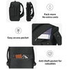 image:imageECOHUB 19 Large Travel Backpack Carry on Luggage Airline Approved Water Resistant Rucksacks Fit 156 Laptop AirTag Pocket Lightweight Casual Daypack 34L BlackBlack2