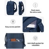 image:imageECOHUB 19 Large Travel Backpack Carry on Luggage Airline Approved Water Resistant Rucksacks Fit 156 Laptop AirTag Pocket Lightweight Casual Daypack 34L BlackBlue2
