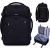 image:imageECOHUB 19 Large Travel Backpack Carry on Luggage Airline Approved Water Resistant Rucksacks Fit 156 Laptop AirTag Pocket Lightweight Casual Daypack 34L BlackBlack3