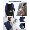 image:imageECOHUB 30L Travel Backpack Flight Approved Bag for Men amp Women Fits 173 Laptop Weekend Daypack for Work College amp Trips GreyBlue